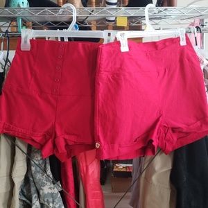 Pinup type shorts - lot